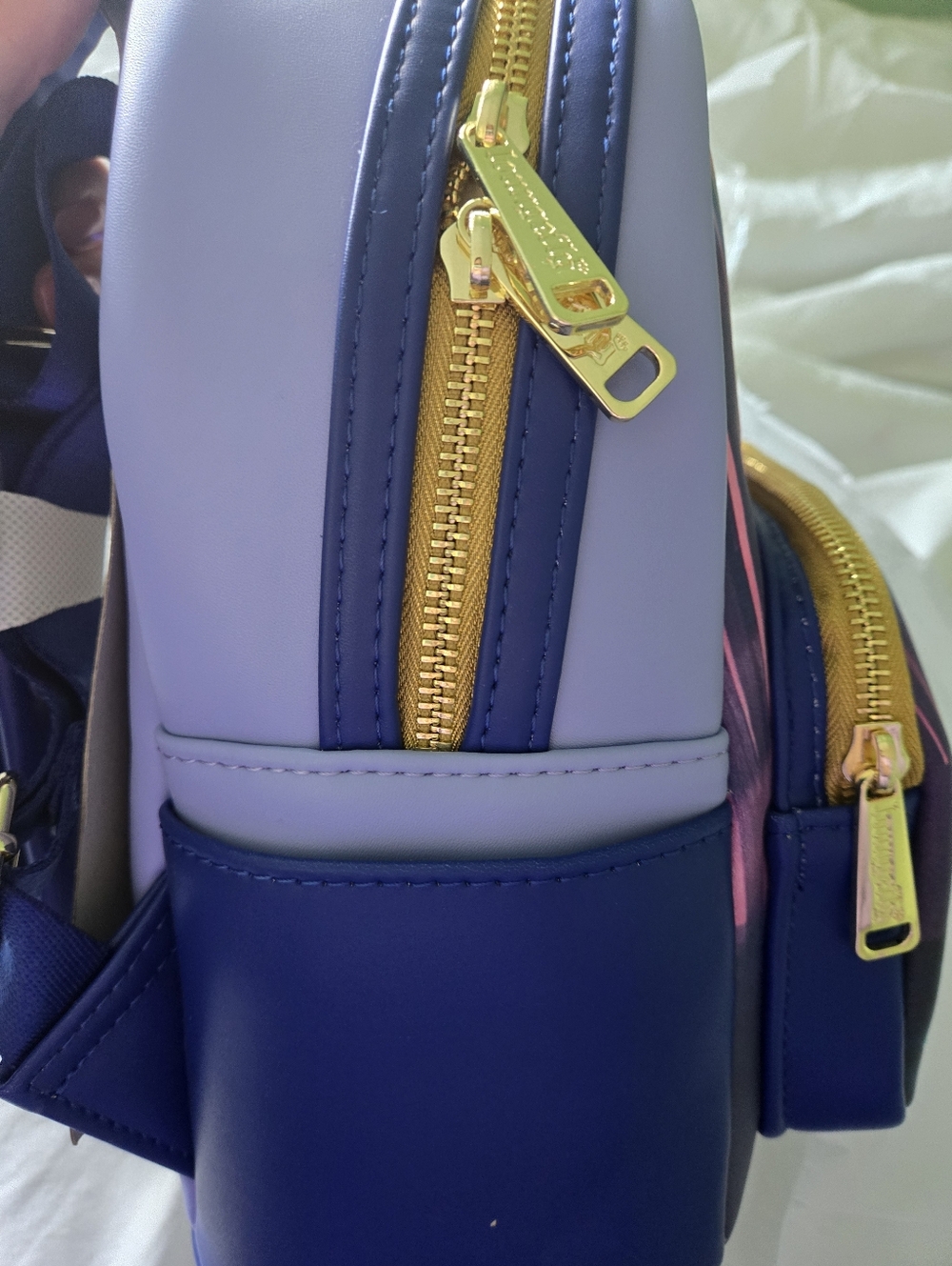 Loungefly Disney Pocahontas Rainbow Mini Backpack NWT - Picture 5 of 7